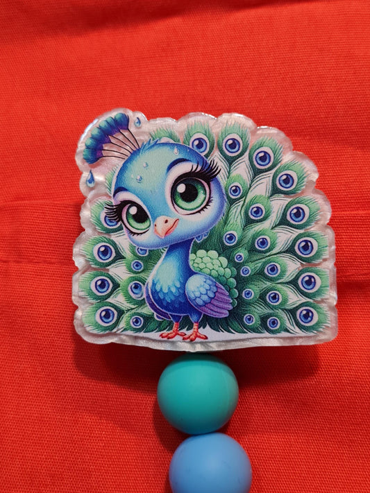 Peacock Badge Reel ~ Cow Badge Reel ~ Work Badge ~ Medical Badge Reel ~ Howdy Badge Reel ~ Farm Life Badge Reel ~ RN Reel ~ Peacock Feathers