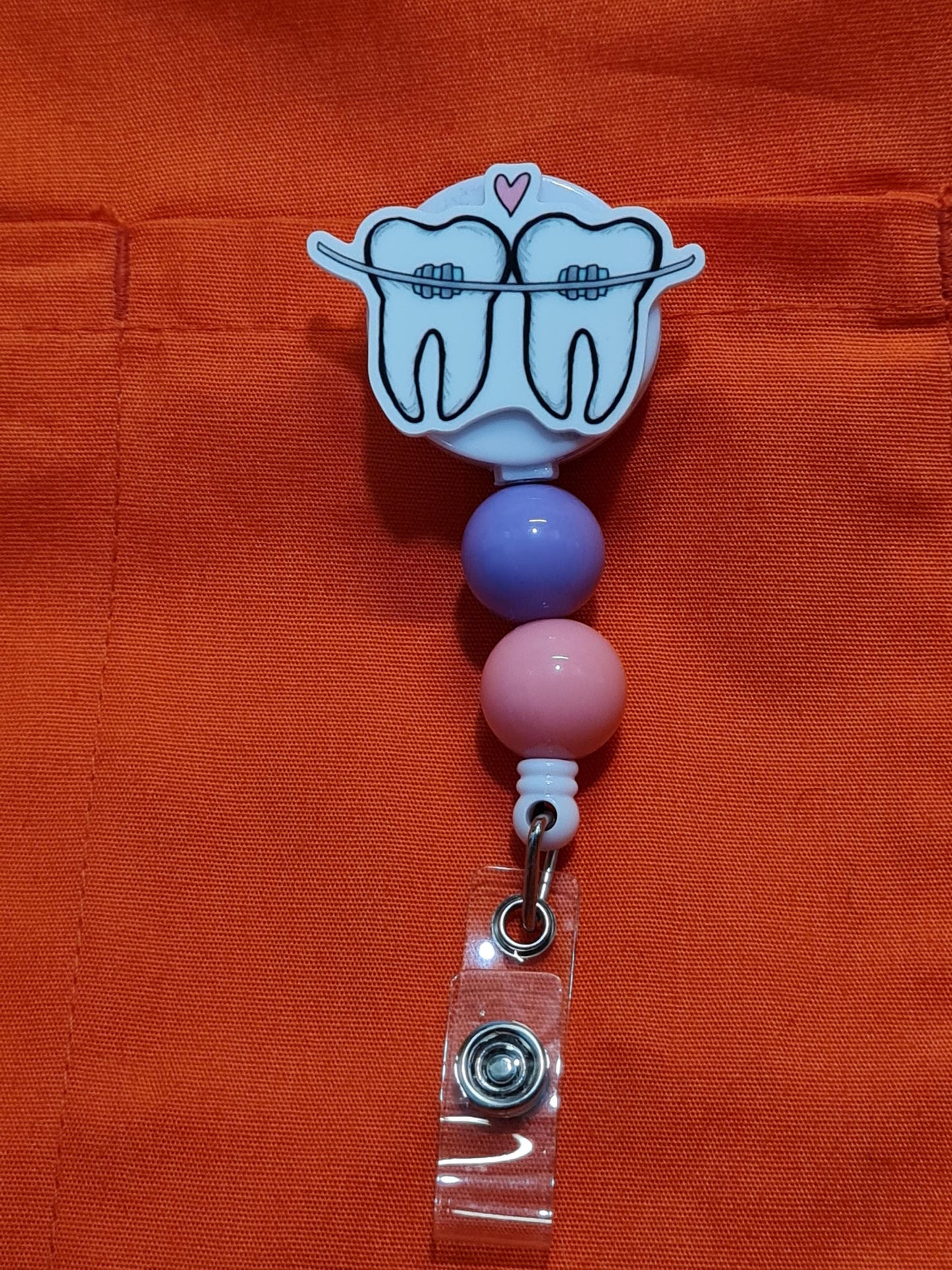 Orthodontia Badge Reel ~ ID Badge Reel ~ Orthodontist Badge Reel ~ Orthodontist Assistant Badge Reel ~ Dentist Office Badge Reel ~ Braces