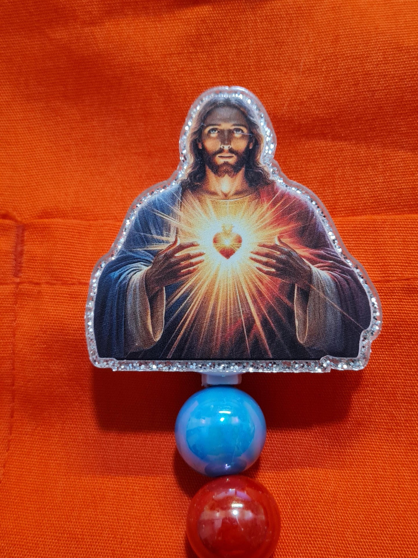 Jesus Badge Reel~ ID Badge Reel~ Catholic Badge Reel~ Religious Badge Reel~ Nurse Badge Reel~ Son of God Badge Reel~ Jesus Christ Badge Reel