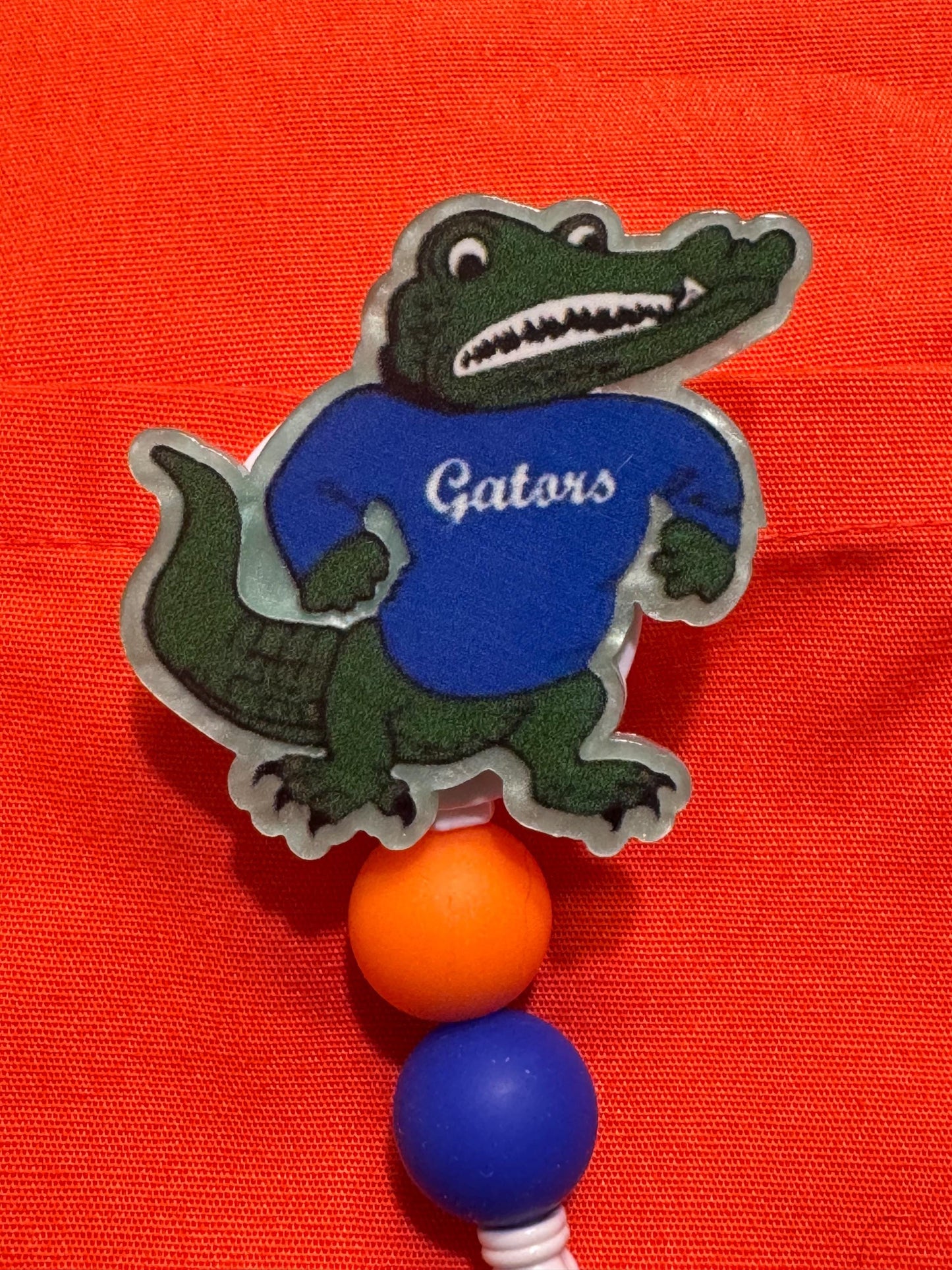 Gators Badge Reel ~ ID Badge Reel ~ Health Care Badge Reel ~ Medical Badge Reel ~ Florida Gators Badge Reel ~ Gators Fan