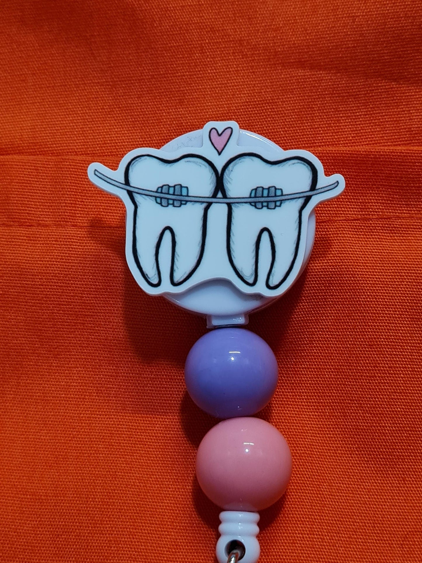 Orthodontia Badge Reel ~ ID Badge Reel ~ Orthodontist Badge Reel ~ Orthodontist Assistant Badge Reel ~ Dentist Office Badge Reel ~ Braces